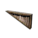 30° Inverted Roof Support Wall (Cabin) icon