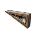 Medium 30° Inverted Roof Support Wall (Cabin) icon