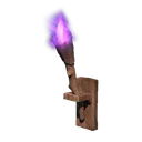 Purple Wall-mounted Torch icon