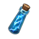 Lightning-in-a-bottle icon