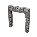 Wall With Double Door Frame (Castle, style 2) icon