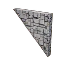 45° Inverted Roof Support Wall (Castle) icon