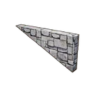 Medium 30° Inverted Roof Support Wall (Castle) icon