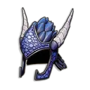 Blue Dragonhide Coif icon