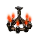 Red Chandelier icon